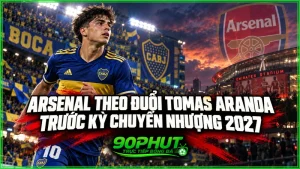 Arsenal theo đuổi Tomas Aranda trước kỳ chuyển nhượng 2027