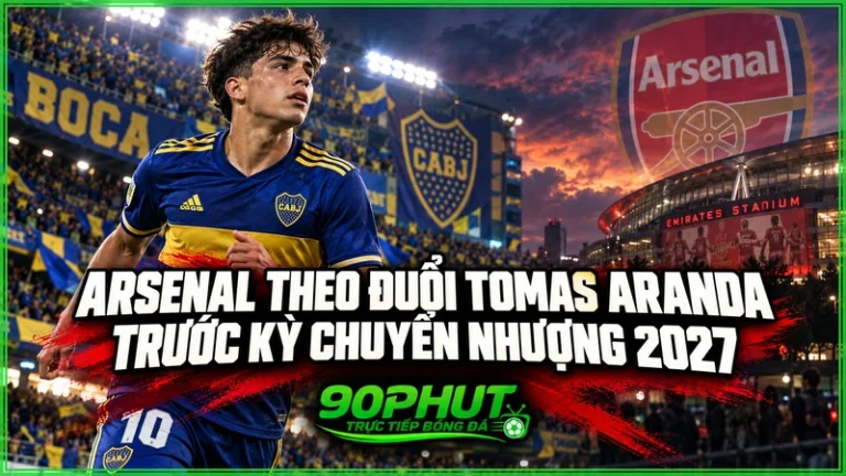 Arsenal theo đuổi Tomas Aranda, tài năng được Messi chọn
