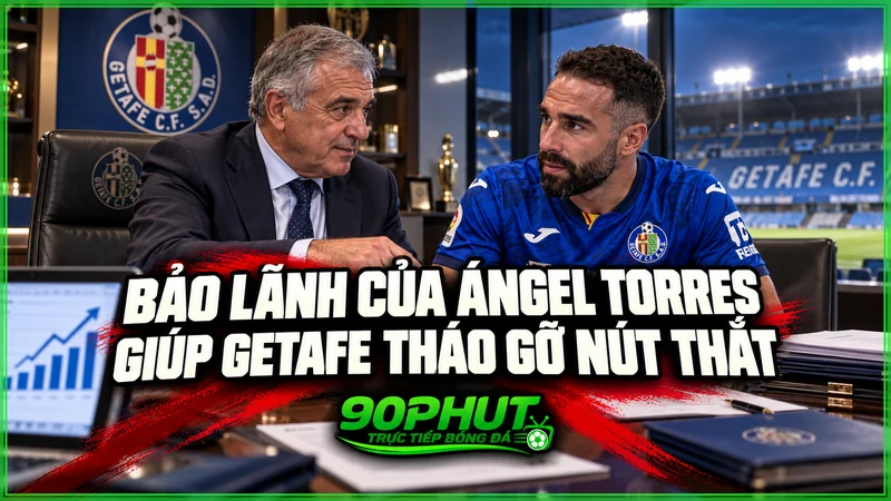 Bảo lãnh của Ángel Torres giúp Getafe tháo gỡ nút thắt Bảo lãnh của Ángel Torres giúp Getafe tháo gỡ nút thắt