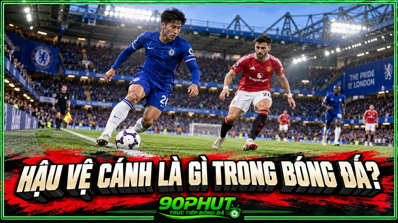 Hậu vệ cánh là gì trong bóng đá